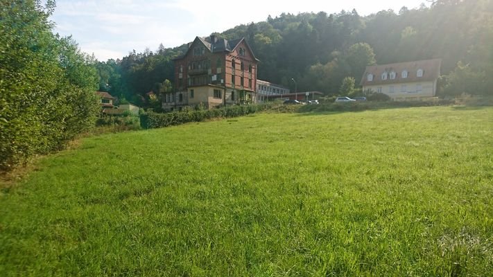 Leichte Hanglage
