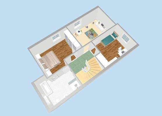 Grundriss Obergeschoss 