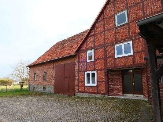 Ihr Blick zur Scheune