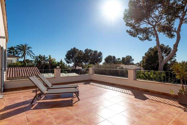 Atemberaubende Sonnenterrasse