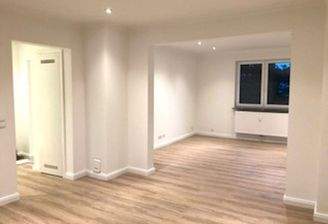 Wohn Ess Blick Richtung Treppe