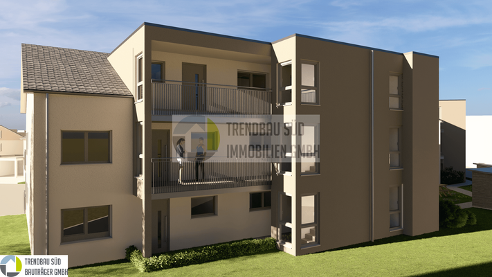 Färberbrühl, Mietingen_Visualisierung_MFH_2025-09-12_4 - Foto