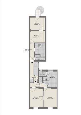 Grundriss 3. Obergeschoss
