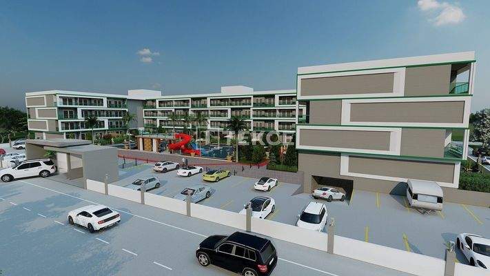 New Apartments in Mersin Tömük Walking Distance to the Sea