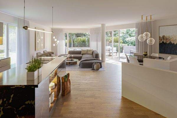 Exklusive Gartenwohnung