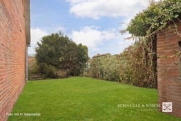 So könnte der Garten schnell aussehen (Bild KI unterstützt)