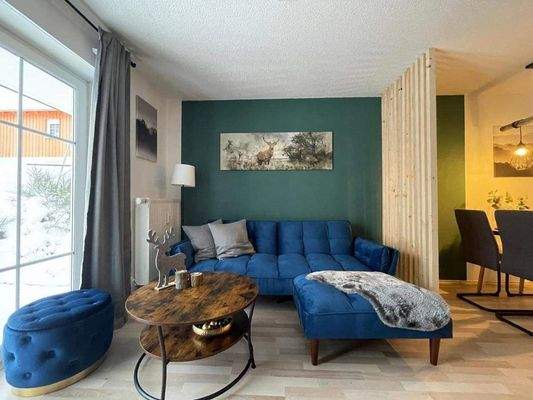 Wohnraum, Beispiel nach Sanierung