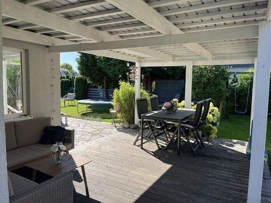 Überdachte Terrasse