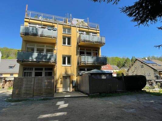 Rückanischt des Gebäudes