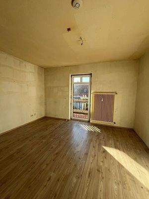 Schlafzimmer mit Balkon