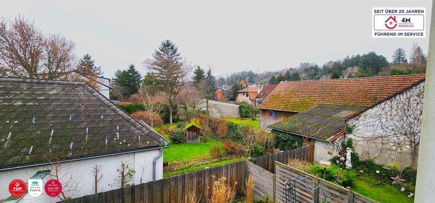 Ausblick Schlafzimmer