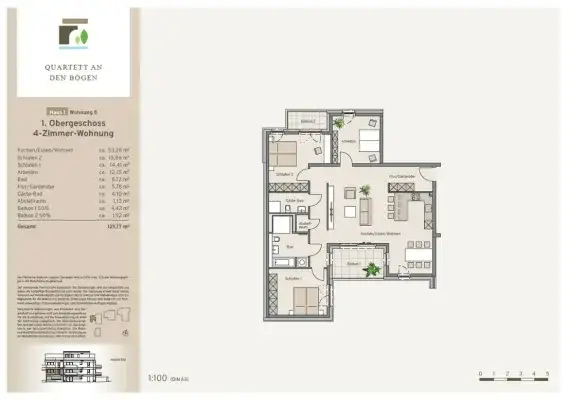 Haus 1 - Wohnung 5 - Kaufpreis 579.900 €