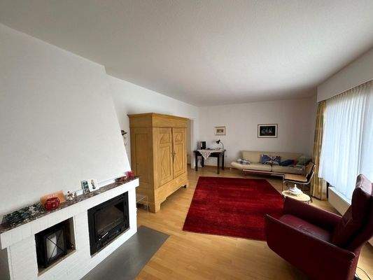 Wohnbereich mit Kamin