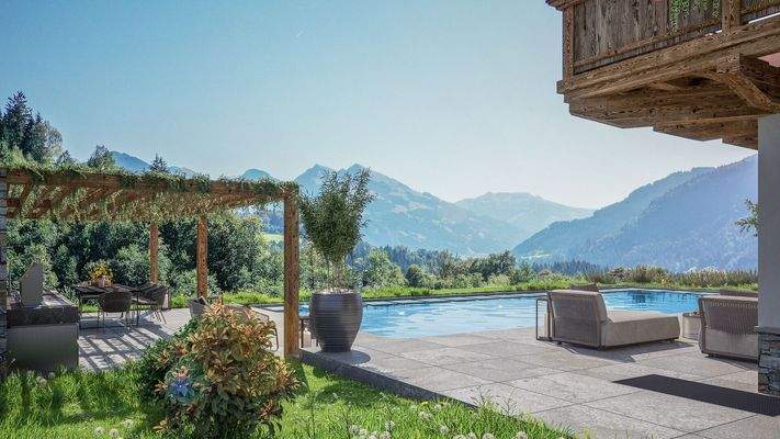 KITZIMMO-Luxusanwesen in bester Lage kaufen - Immobilien Kitzbühel.