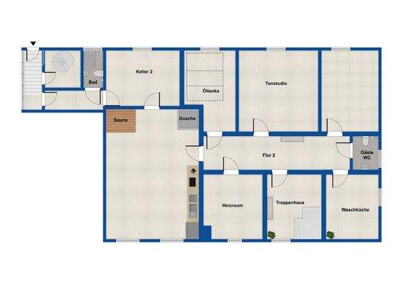 Grundriss Untergeschoss