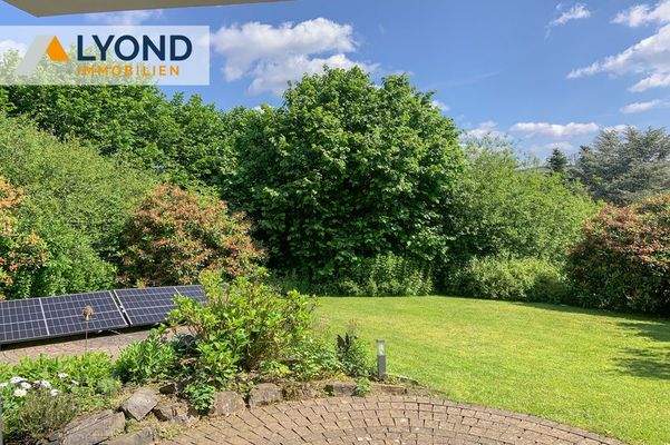 Aussicht Garten Sommer