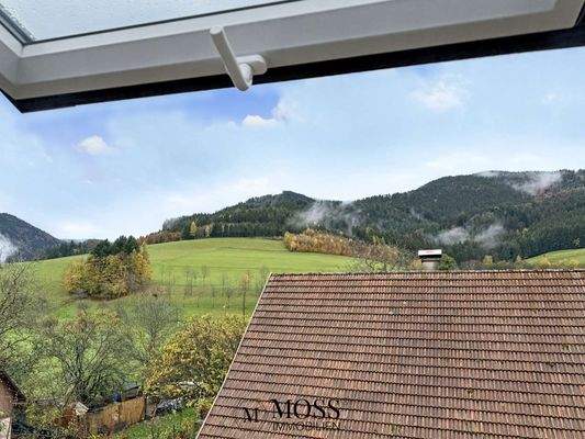 Ausblick aus Schlafzimmer I