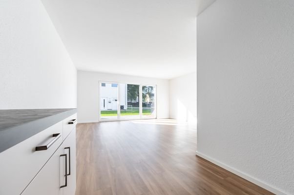 offene Küche im Mittelhaus
