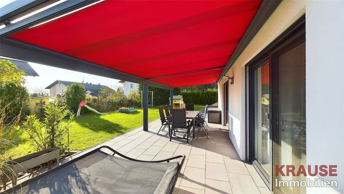 Überdachte Terrasse