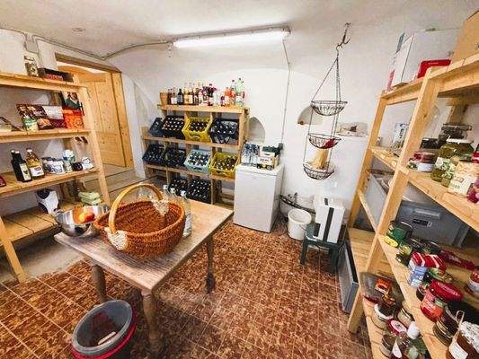 Speis im Erdgeschoss