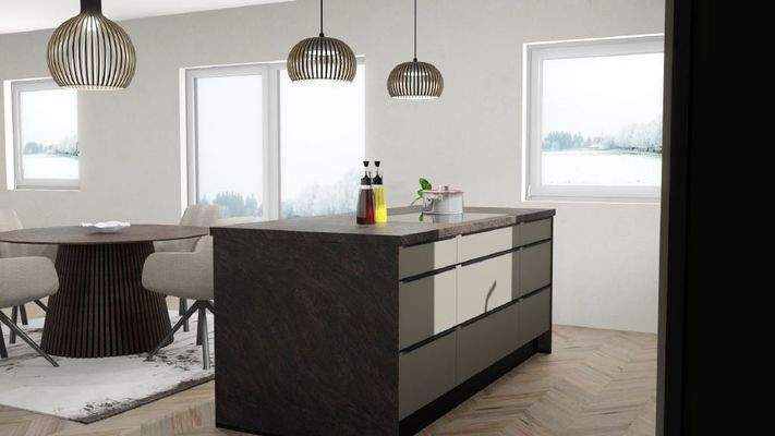 Kücheninsel 2,10 m x 0,95 m