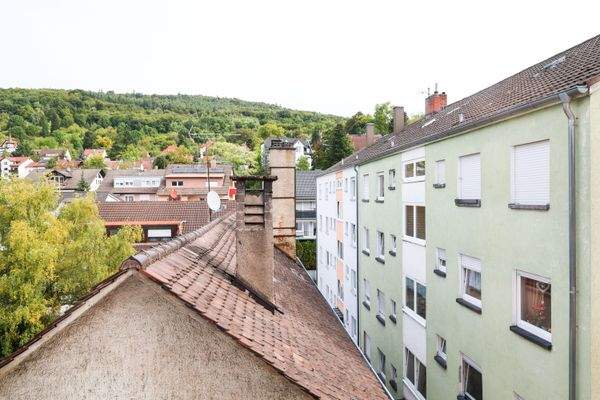 Aussicht aus den Fenster