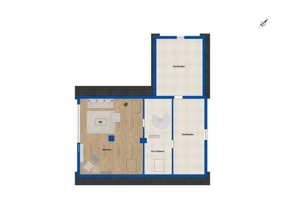 Grundriss Dachgeschoss