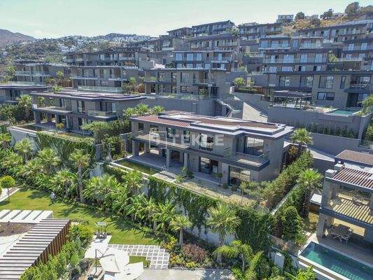 Sea-View Properties in a Project with Private Beach in Bodrum