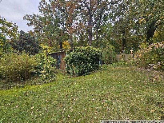 Schuppen mit Werkstatt