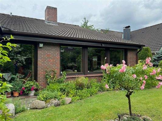 Teilansicht des Hauses