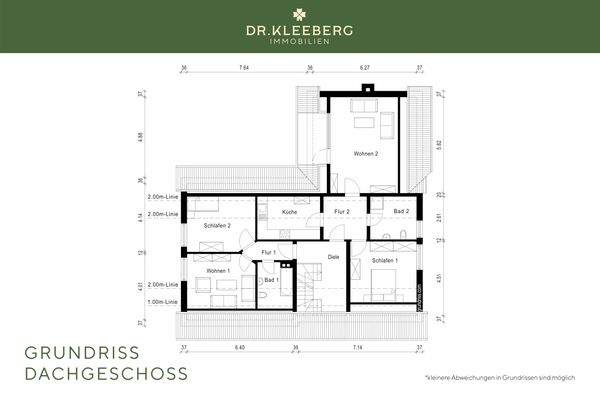 Grundriss Dachgeschoss
