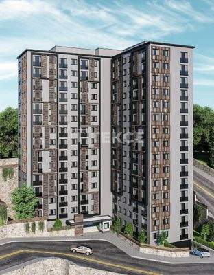 Flat in a New Project Near to Metro in İstanbul Kağıthane