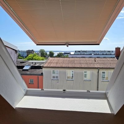 Ausblick Velux-Fenster Wohnzimmer Galerie