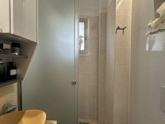 Kreta, Agia Triada: Charmantes Apartment mit Gemeinschaftspool und Meerblick zu verkaufen