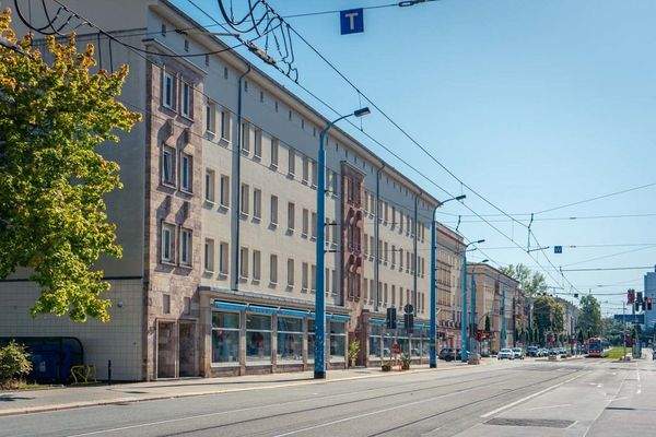 Blick in die Reitbahnstraße