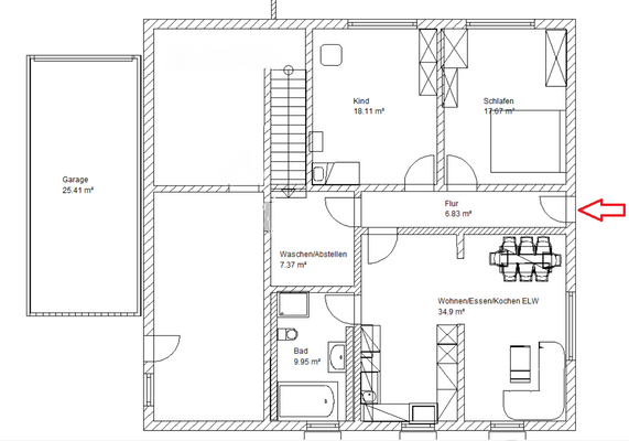 Wohung - Grundriss mit ebenerdigem Eingang.png