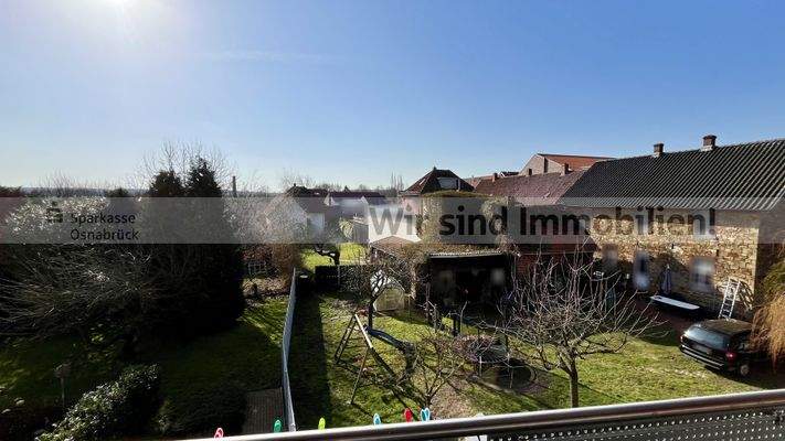 Aussicht Balkon/ Garten