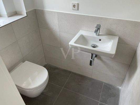 Gäste-WC im Erdgeschoss