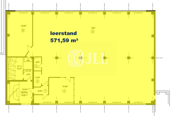 Grundriss 2. Obergeschoss Gebä