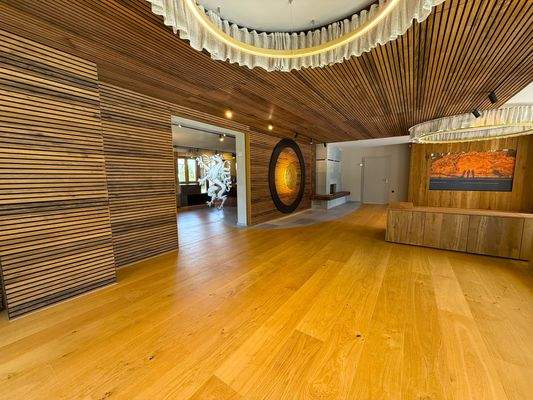 großer Ess- und Wohnbereich 