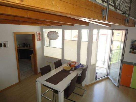 Essbereich Ausgang Balkon