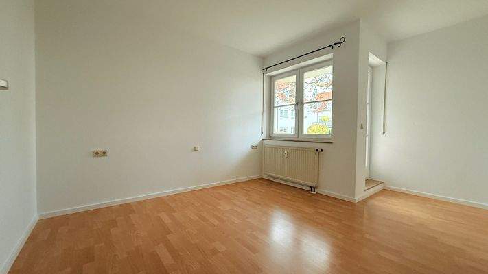 Schlafzimmer mit Balkonzugang