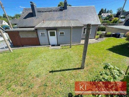 Hintereingang/ Garten