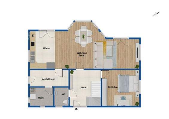 Grundriss Erdgeschoss