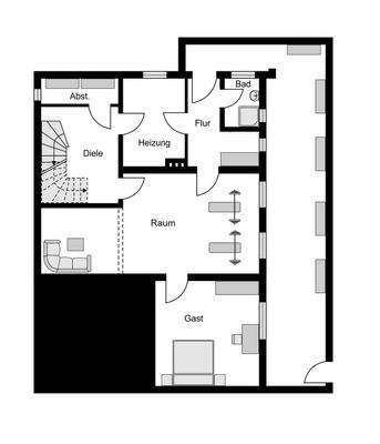 Kellergeschoss Nr. 7 