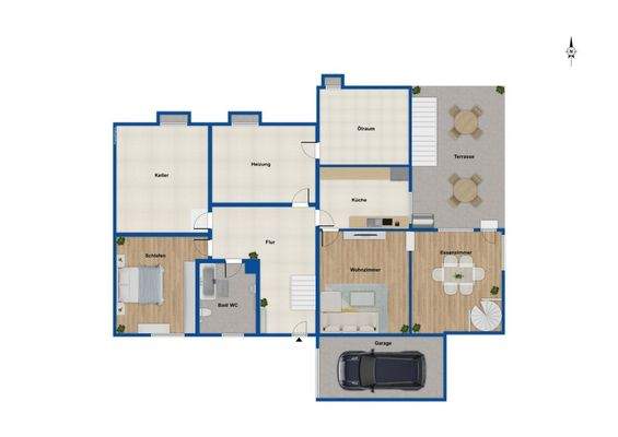 Grundriss Erdgeschoss