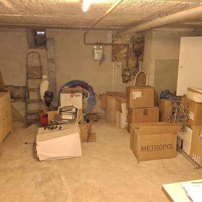 Stauraum im Keller