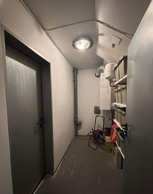 Ansicht Keller-Vorraum