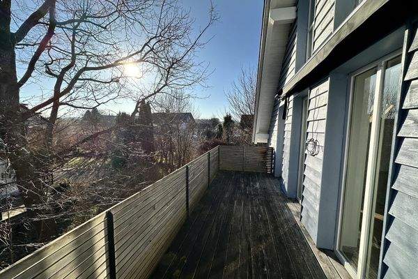 Balkon auf der Südseite