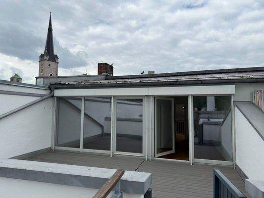 Musterwohnung Dachterrasse